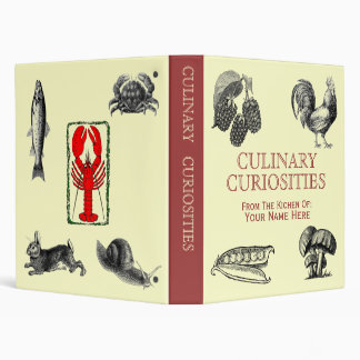 Culinary Curiosities Recipe Binder
