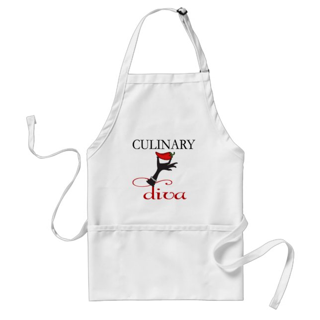 Culinary Diva Adult Apron (Front)