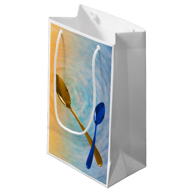 Culinary Eating Utensil Gift Bag (Front Angled)