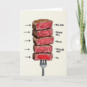 Culinary Fathers Day Humor Card