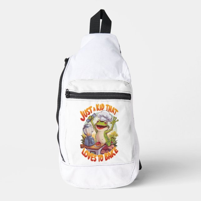 Culinary Frog: Frogtastic Blender Magic Sling Bag (Front)