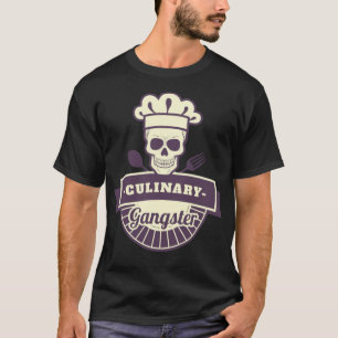 Culinary Gangster Gift Restaurant Cook Chef boy s T-Shirt