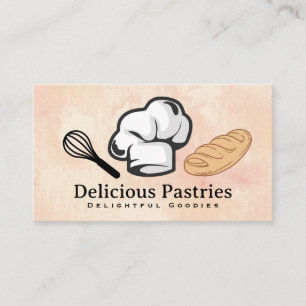 Culinary Hat Restaurant Business Card