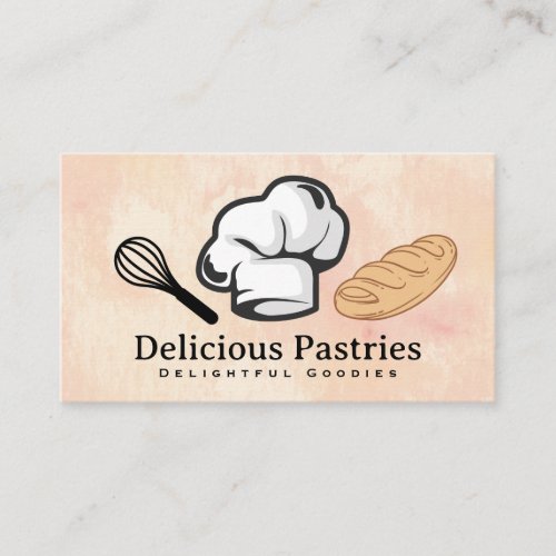 Culinary Hat  Restaurant  Business Card