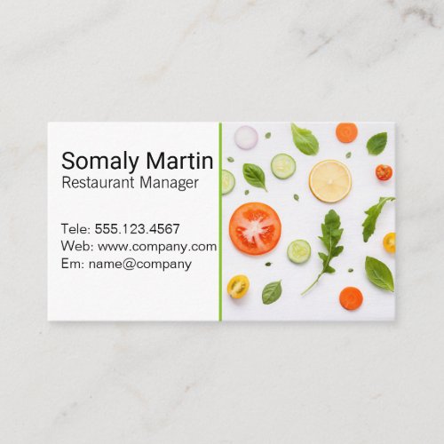 Culinary | Herbs and Spices Business Card