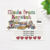 Culinary / Kitchen Card - SRF (Desk)