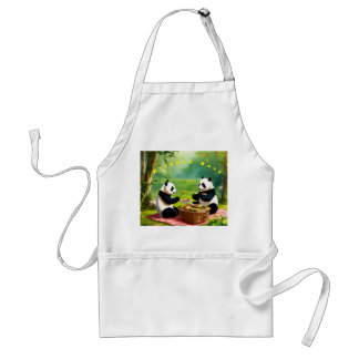 "Culinary Mastery with Playful Precision Kitchen" Adult Apron