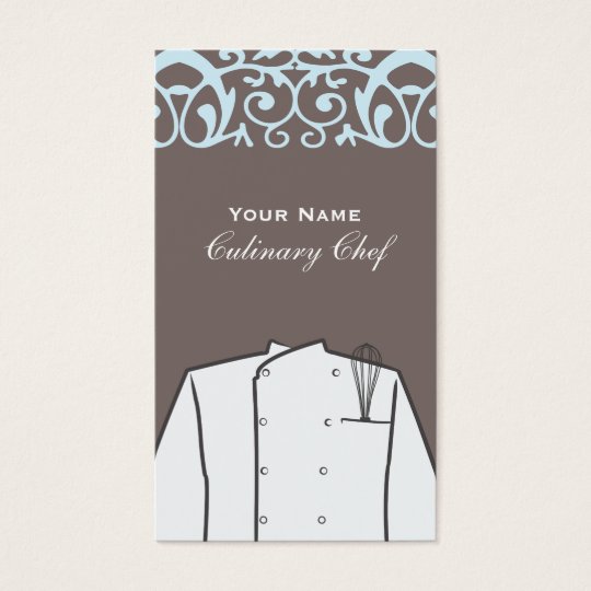 Culinary Personal Chef Catering Pany Business Card