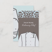 Culinary Personal Chef Catering Company Business Card (Front/Back)