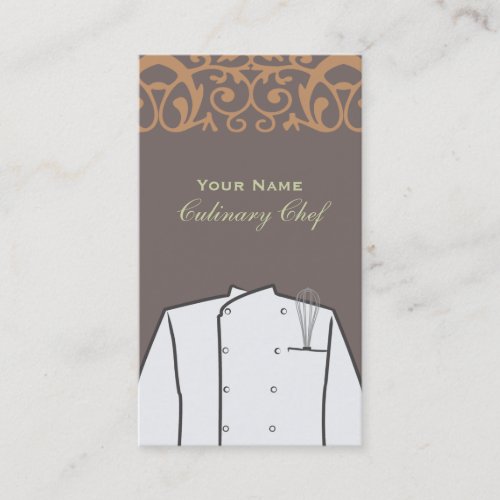Culinary Chef Business Card