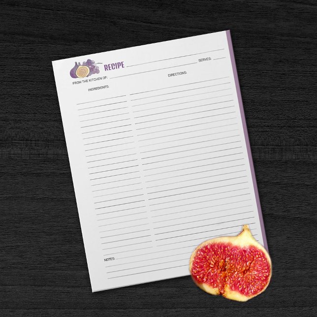  Culinary Recipe Notepad (Creator Uploaded)