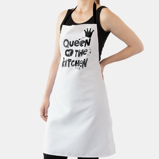 Culinary Royalty: Kitchen Queen Apron (Insitu)