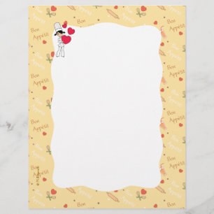 Culinary Themed Stationery