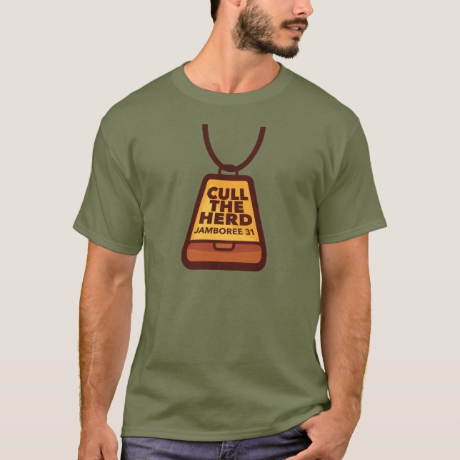 CULL THE HERD COWBELL T-Shirt (Front)