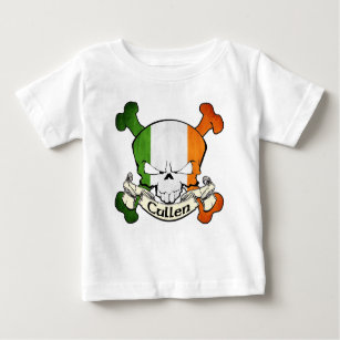 Cullen Irish Skull Baby T-Shirt