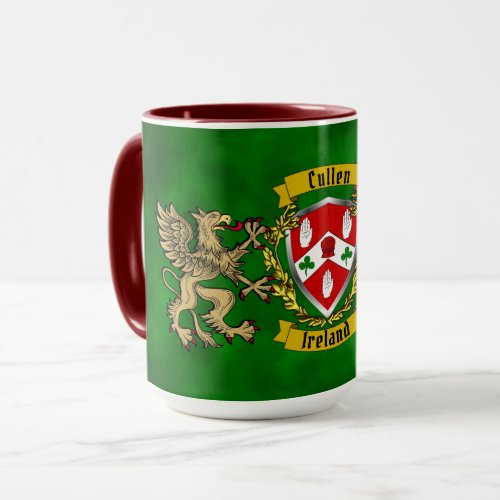 CullenOCullen Irish Shield  Griffins Mug