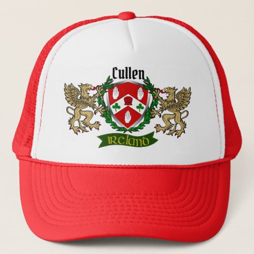 CullenOCullen Irish Shield wGriffins Trucker Hat