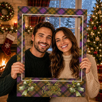 Culloden Ancient Original Scottish Tartan Selfie Frame