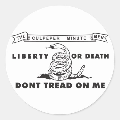 Culpeper Minutemen Sticker