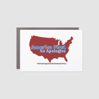 Culpepper Inn Patriot USA America First Car Magnet