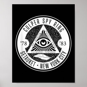 Culper Spy Ring Revolutionary War  Poster