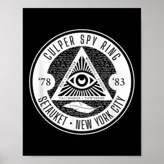 Culper Spy Ring Revolutionary War  Poster