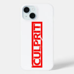 Culprit Stamp iPhone 15 Case