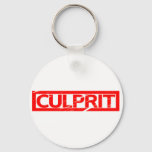 Culprit Stamp Keychain