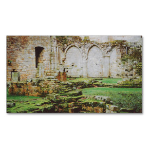 Culross Abbey Business Card Magnet