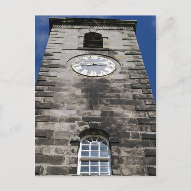 Culross clock tower postcard (Front)