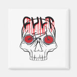 Cult Bmx Halloween Costume Gift For Women Girls Ki Magnet