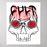 Cult Bmx Halloween Costume Gift For Women Girls Ki Poster
