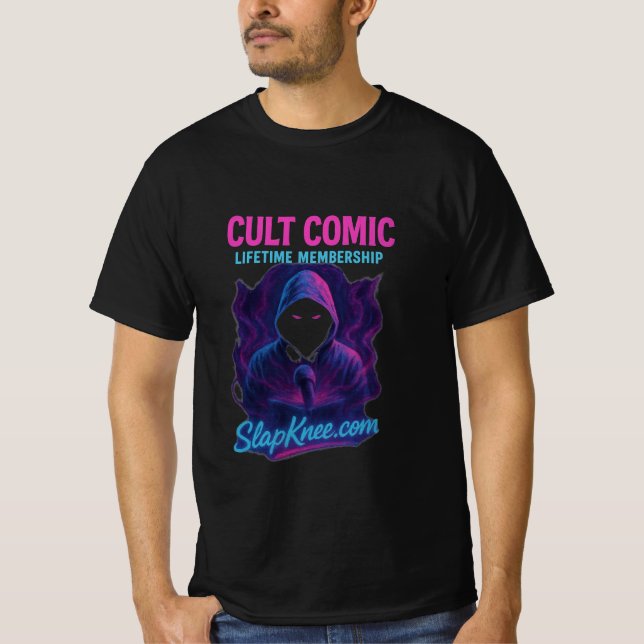 Cult Comic T-Shirt (Front)