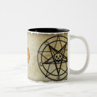 Cult of the Great Pumpkin Pentagram Mug