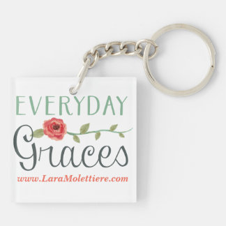 Cultivate on the run! keychain