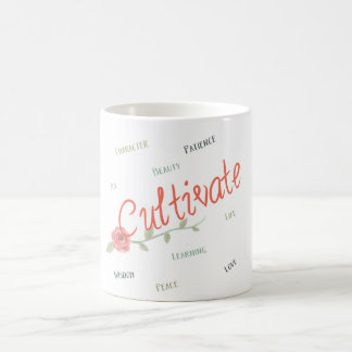 Cultivate your home coffee mug
