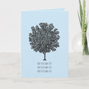 Cultivate Yourself Fruit Tree Letterpress Thank You Card