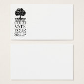 Cultivate Yourself Tree (Front & Back)