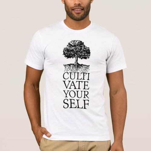Cultivate Yourself Tree T_Shirt