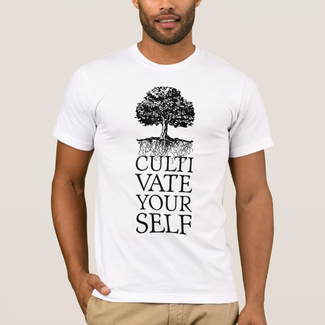 Cultivate Yourself Tree T-Shirt (Front)