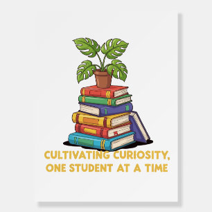 Cultivating Curiosity Teacher Quote Books & Plan Foam Board