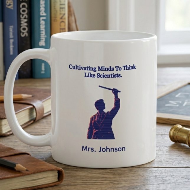 Cultivating Minds To Think Like Scientists Teacher Coffee Mug (Creator Uploaded)