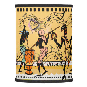Cultural Celebration Sing, Dance Lamp Shade