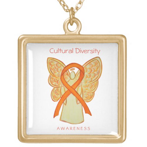Cultural Diversity Awareness Art Jewelry Necklace