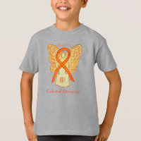 Cultural Diversity Awareness Orange Ribbon T-Shirt