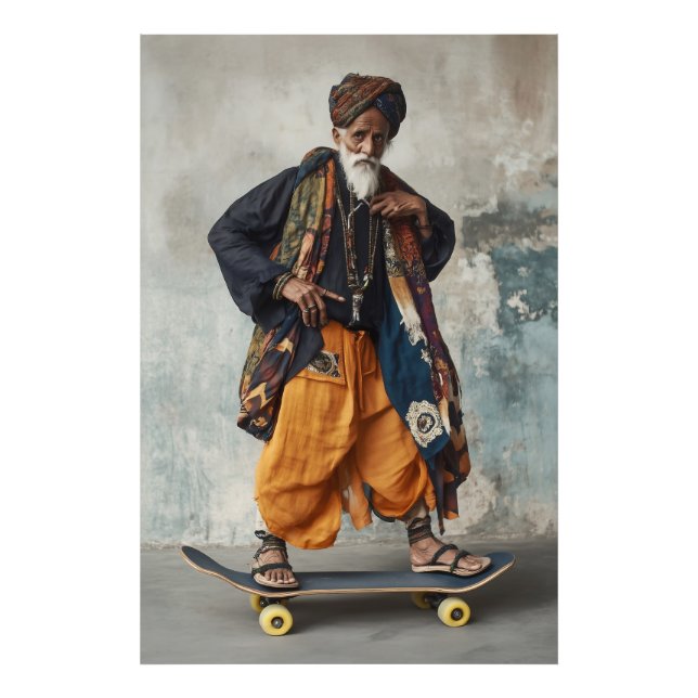 Cultural Fusion on Wheels Photo Print (Front)