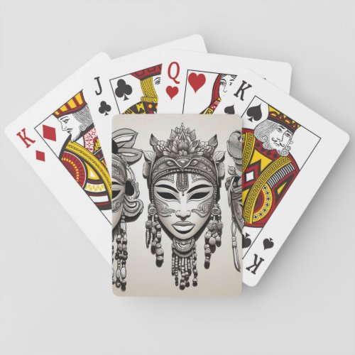 Cultural Threads Celebrating Diversity playing car Playing Cards