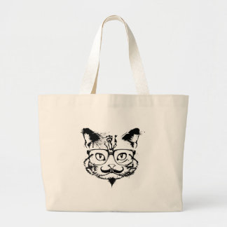 Culture Cat Large Tote Bag