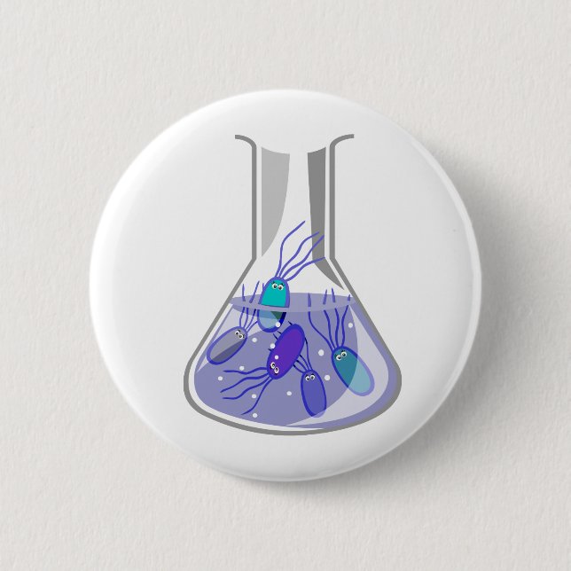 Culture Flask Button (Front)