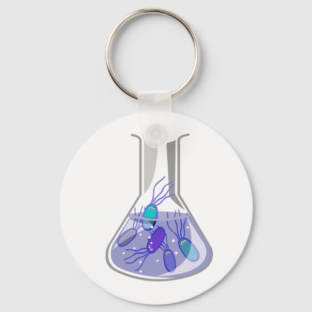 Culture Flask Keychain (Front)